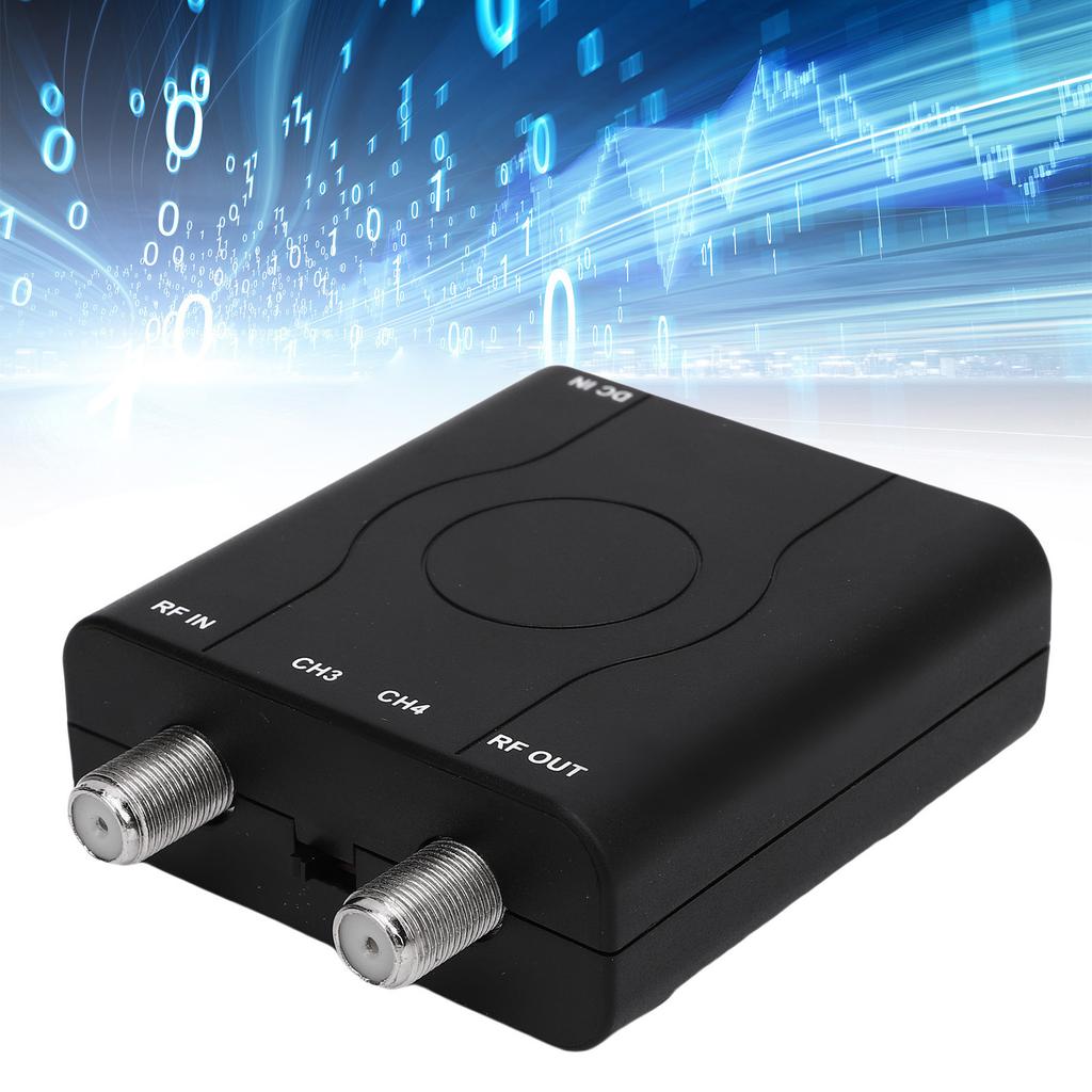 HD to RF Modulator HDM61 1080P PAL Control HD Multimedia Coaxial Converter for NTSC Format Output Ho