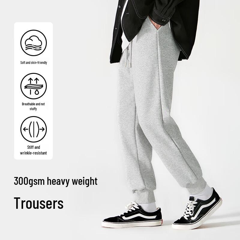 Warrior Men's American Style Heavyweight Knit Joggers