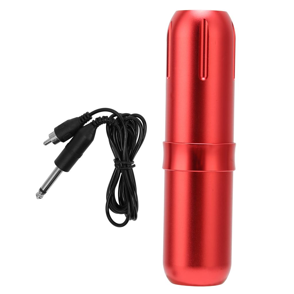 Tattoo Pen Machine Aluminium Alloy RCA Interface Clip Cord Lining Shading Rotary Tattoo MachineBlue