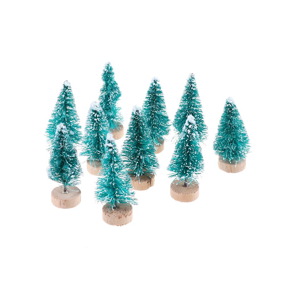 Hot DIY Mini Christmas Tree Small Pine Tree Placed In The Desktop Home Decor Christmas Party Decoration Kids Gifts For Home Xmas