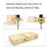 Wear Resistant Floor Splicing Cutter Sturdy Carving Cutter Woodworking Milling Cutter  Hand Tool