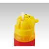 Skater Straw Bottle Die Cut with Straw Water Bottle Winnie the Pooh Disney 350ml PBS3STD