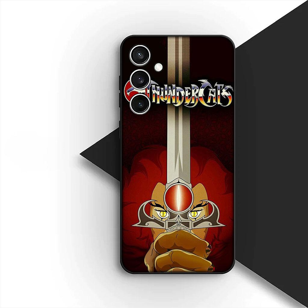 

T-ThunderCats Thunders Cats Silicone Phone Cover for Apple iPhone 17 Air 12 13 Pro Max Mini ProMax 7 + 8 Plus Soft Case iPhone 8 Plus