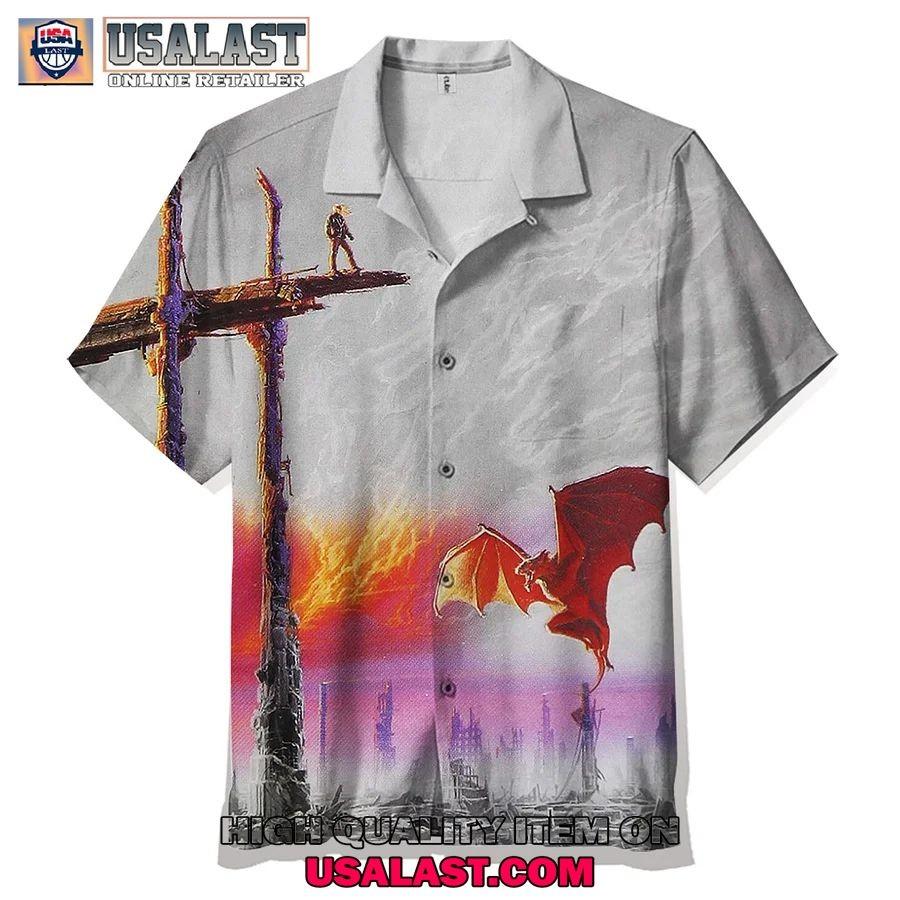 Meat Loaf Live 1987 Album Gray Hawaiian Shirt Unisex T-Shirt XXL