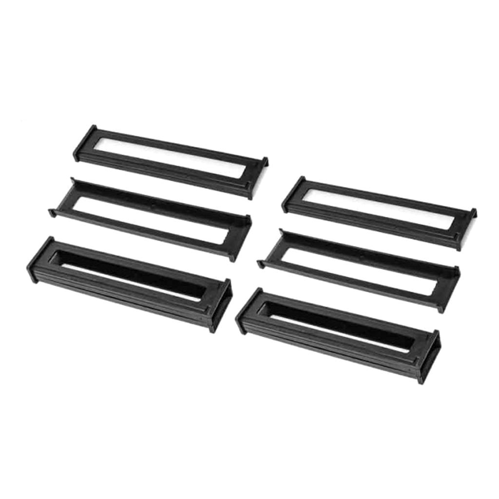 Fitness Equipment Hollow Plastic Sleeve Isolation Sleeve Hollow Bushing Liner Bushing Square Tube Sleeve Enduring