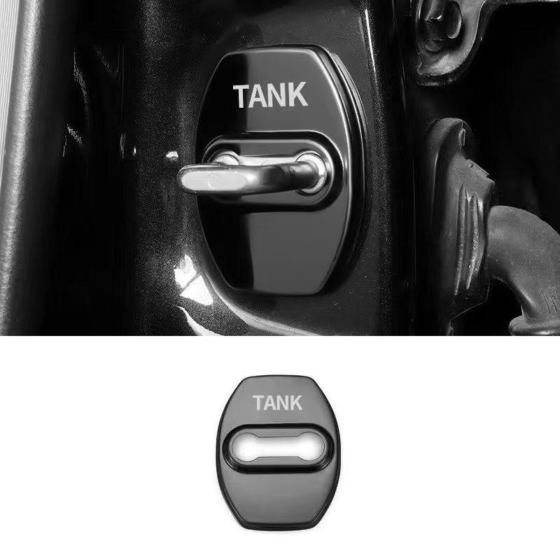 Stainless Steel Car Door Lock Protection & Decoration for Models 300, 400, 500, 700