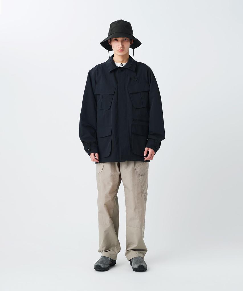 Nylon Washer Jacket Outer Jacket BLACK M [Snow Peak] JK-26SU006 Men's Women's