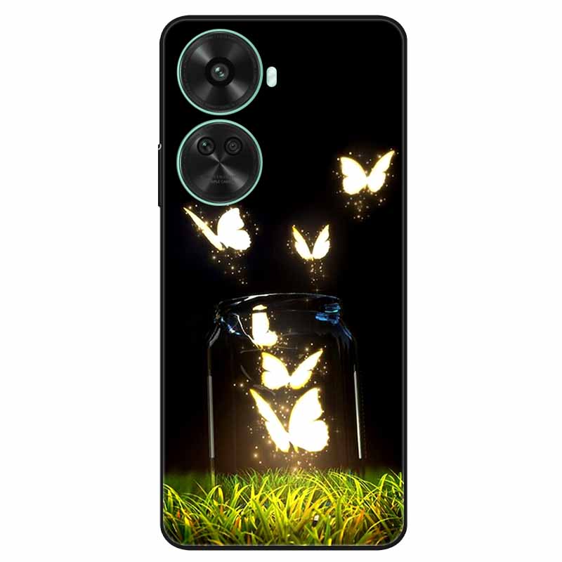 For Huawei Nova 12 SE Case Soft TPU Flowers Beautiful Pattern Phone Cases for Nova12SE Nova 12SE Protect Covers Silicone Capas