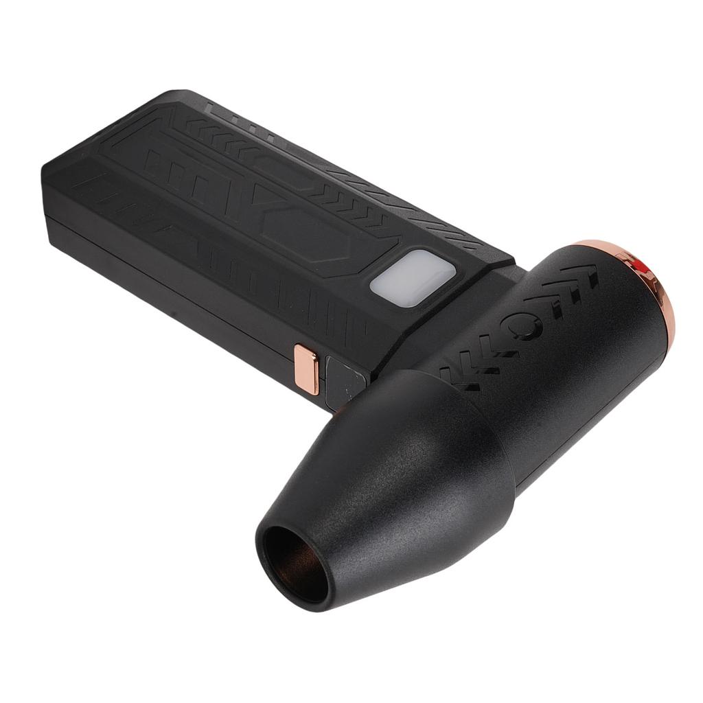 Electric Air Duster Rechargeable Multifunctional Jet Dry Blower for Outdoor Camping and Travel Adventures Black