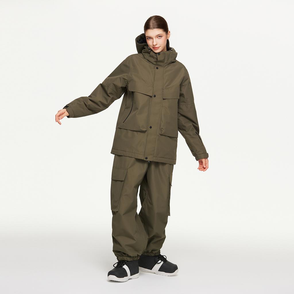 Skibekleidung Herren und Damen Winter Outdoor wasserdicht winddicht verdickt warm verdickt Snowboard Snowboarding Kleidung Skianzug Set