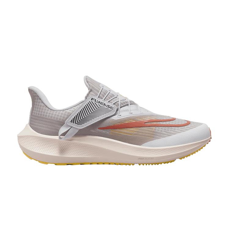 

Женские кроссовки Nike Air Zoom Pegasus 39 FlyEase Iris Whisper Madder Root серые Light-Madder-Root Summit-White DJ7383-500