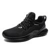 Mens sneakers large size fashion new sports shoes student breathable fly knitting running shoes casual