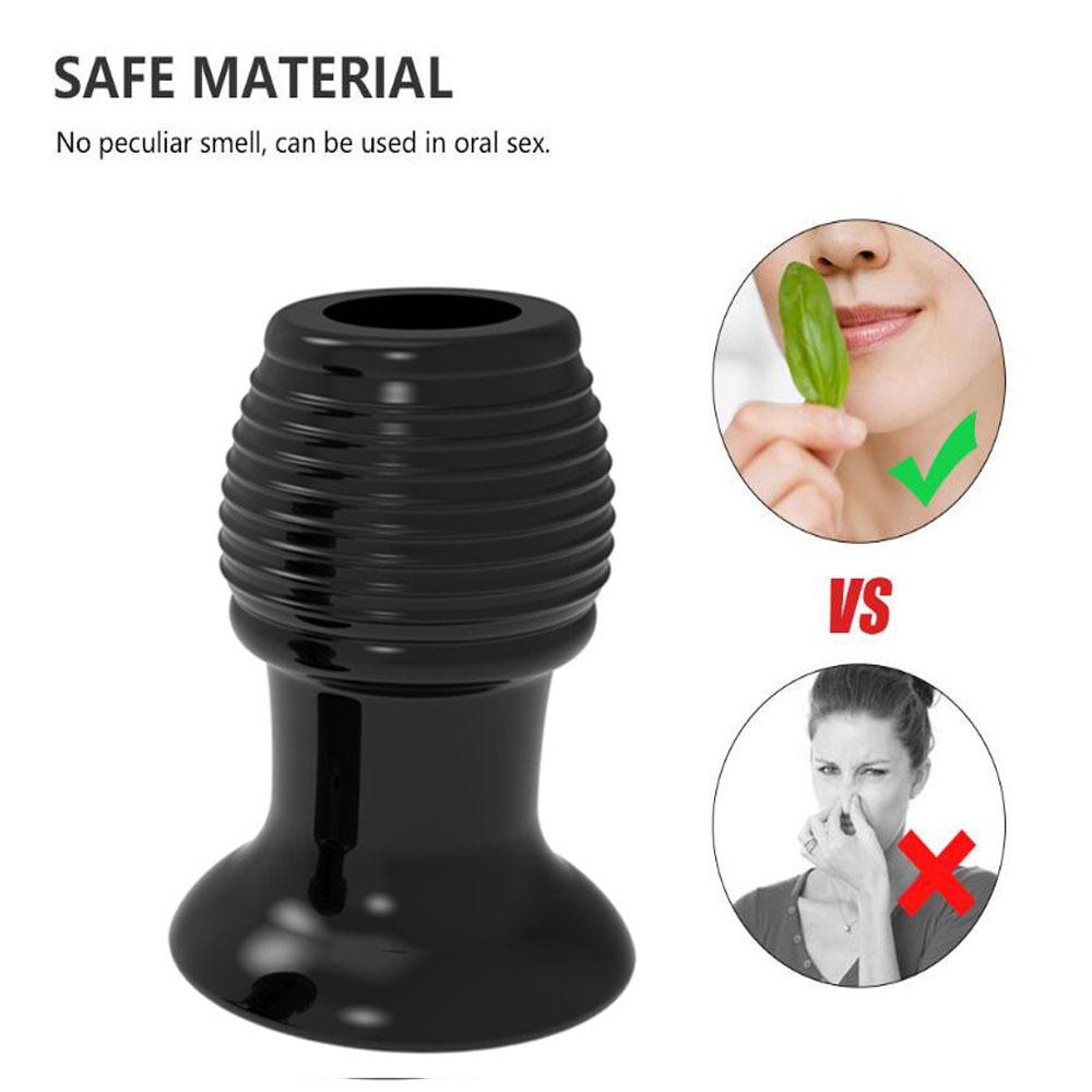 Hollow Vaginal Speculum Peeking Anal Butt Plug Vagina Expander Tunnel Transparent Anus Dilation Dilator Enema Sex Toys for Adult Women Gay Men