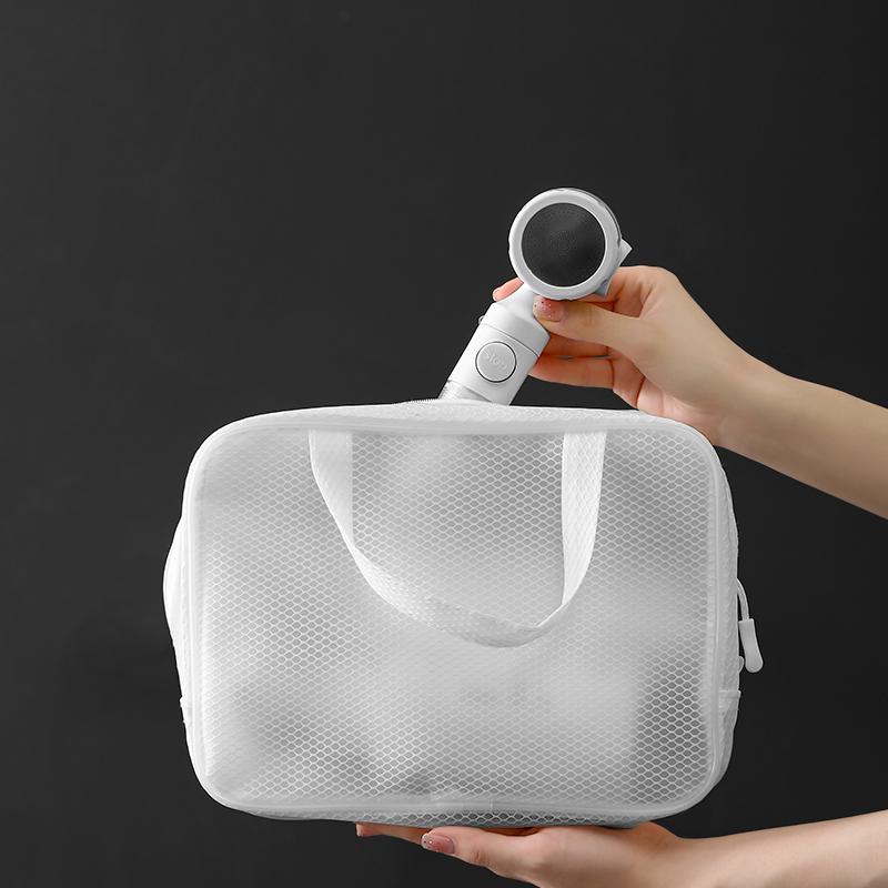 Pressurized Filter Shower Head Water Purifying and Antibacterial Nozzle Portable Shower Head for Traveling Business Trips Hotel