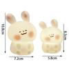 Silicone Little Rabbit Bedroom Lamp Ins Style Decorative Atmosphere Light Rabbit Night Lighting