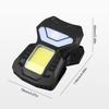 LED Solar Garden Outdoor Lights Clip Light Waterproof Motion Sensor Camping Lamp Rechargeable for Landscape Outdoor Wall Decor
