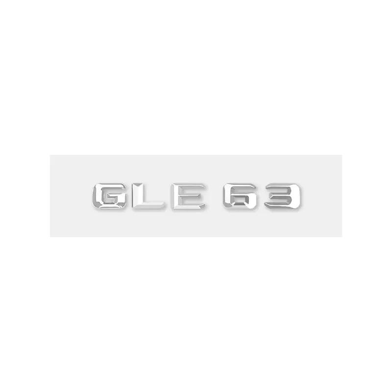 GLE43 53 63 GLE250 300 320 350 400 GLE450 500 580 letter car sticker for mercedes benz GLE class refit rear boot trunk label