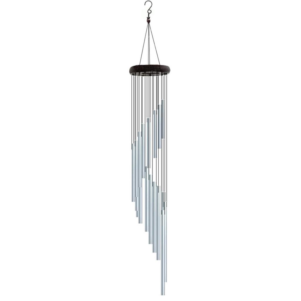 Cross-Border 18-Tube Metal Wind Chimes Home Ornaments