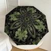 1PC Floral Pattern Umbrella-8-Rib Reinforced Portable Folding Travel Suitable for All Seasons Outdoor Daily Use Is an Ideal Choice  -K0342