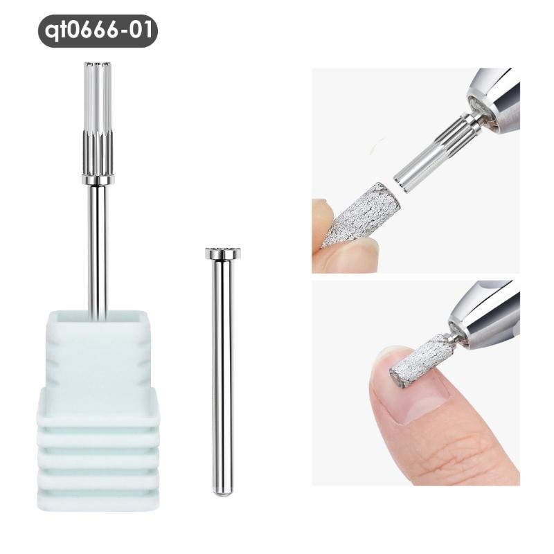 

Professional Nail Drill Bit Sanding Bands Small Carbide Bit for Precise Nails