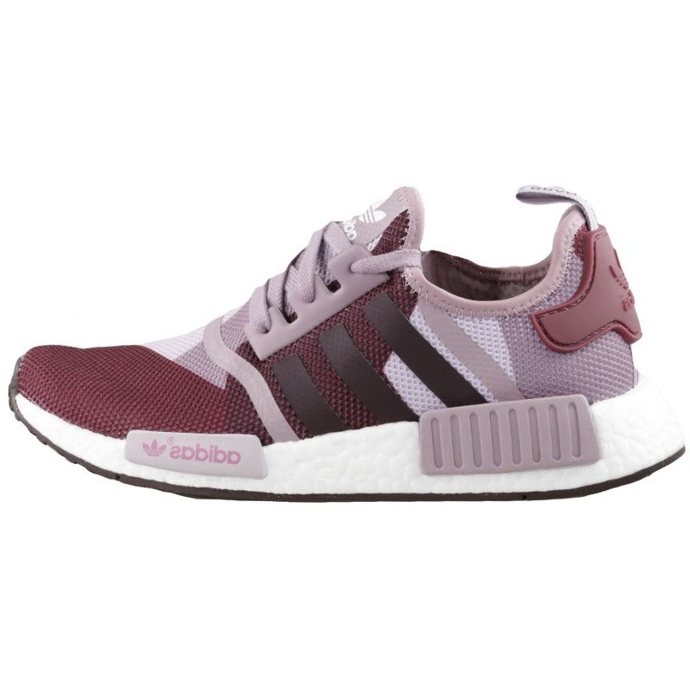

Adidas NMD_R1 Blanch Purple Женские кроссовки Night-Red S75721