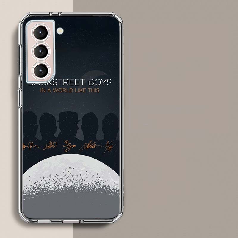 B-Backstreet Boys BSB Měkký kryt na telefon Pro Samsung Galaxy S25 Edge S24 S23 FE S21 S20 S10 Plus S22 S26 Ultra Kryt Průhledné kryty TP