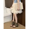 Women's Clip Toe Sandals New Fashion Flat Open Toe Sleeve Sandal Boots Hundred Sandals Soft Bottom Comfortable Pantyhose Boots