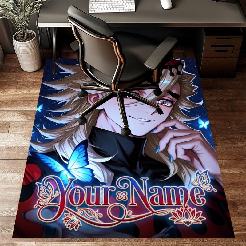 Custom douma Mat Personalized Name, Polyester Washable Indoor Entryway Rug, Gift for Christmas, Easter, Thanksgiving Day