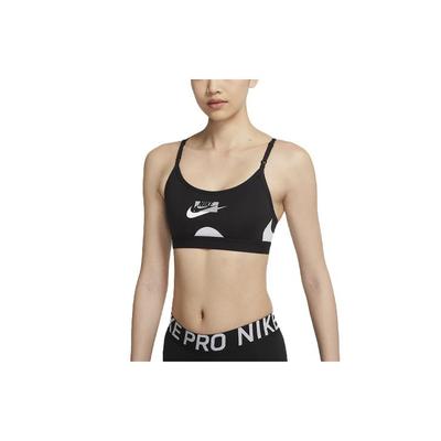 Športová podprsenka Dri-FIT Indy Color Block s nízkou podporou Dámska spodná bielizeň Čierna DB9989-010
