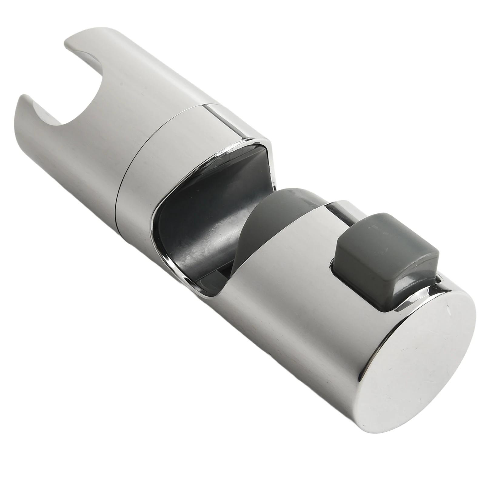 

Sleek And Stylish Adjustable Shower Head Holder ABS Shower Holder Adjustable Switch Anti-slip Grip Technology Bathroom
