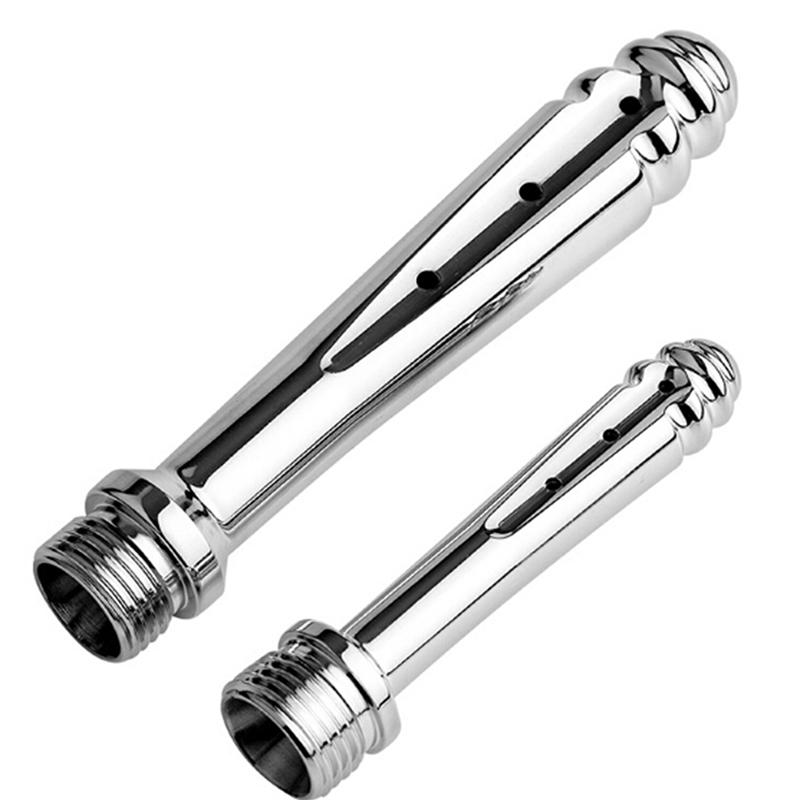 Metal Anus Irrigator Enema Backyard Cleaning Adult Anal Expansion Sex Toys For Men And Women