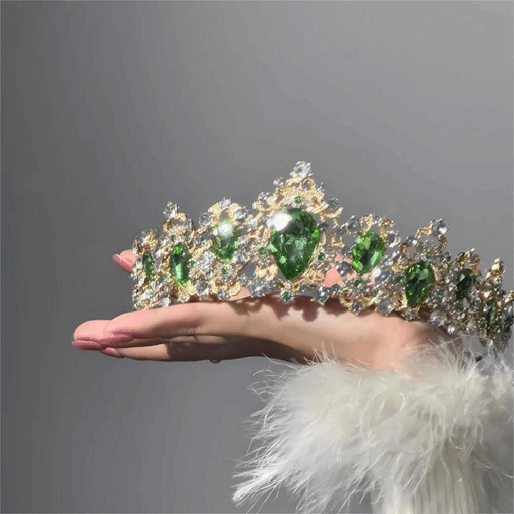 Crystal Bridal Crown Baroque Wedding Tiaras Dress Accessories Diadem Headwear Bridal Event