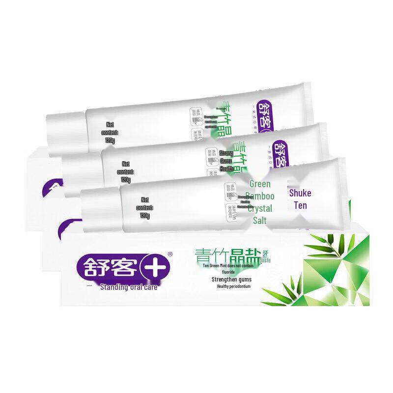 Shuke Bamboo Mint Fluoride-Free Toothpaste 3-Pack