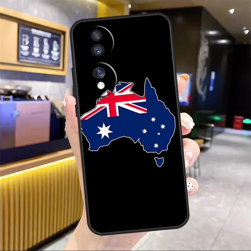 Australia Flag For Honor Magic 8 7 6 Pro Case For Honor 200 400 50 70 90 Lite X8c X8b X9a X9b X9c X9d Win RT