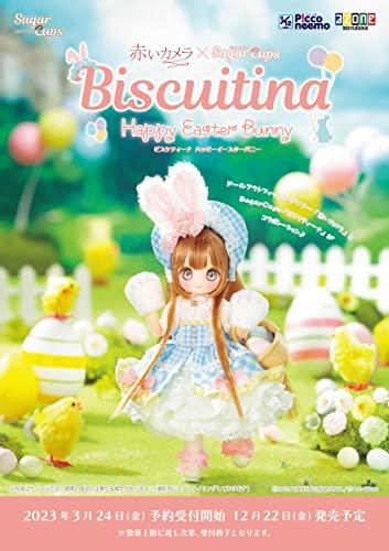Azone International Akai Camera X SugarCups Bisquetina ~Happy Easter Bunny~ 1/12 Scale Soft Vinyl Head Collector's Scale Doll