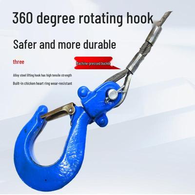 Anti-Rotation Steel Wire Rope with Soft Core for Electric Hoist and Outdoor Crane Use