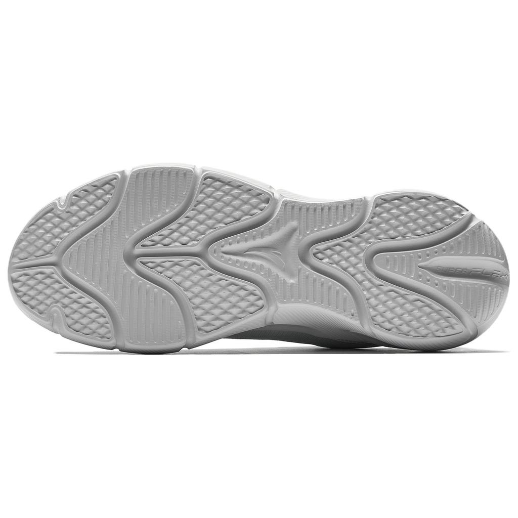 Anta Linghu Sports Comfortable Shock Absorbing Breathable Low Top Casual Running Shoes Men sneaker Gray Black 912527751-2