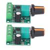 2 Sets Motor Speed Controller PWM Control Switch Regulator DC 1.8V‑12V for Fan Pump