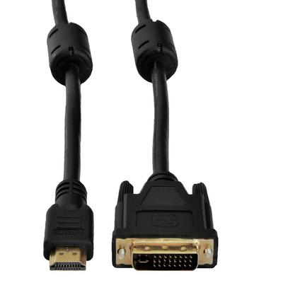 Kabel Adapter Akyga AK-AV-13 DVI-D (M) (24+1) - HDMI (M) 3m Czarny