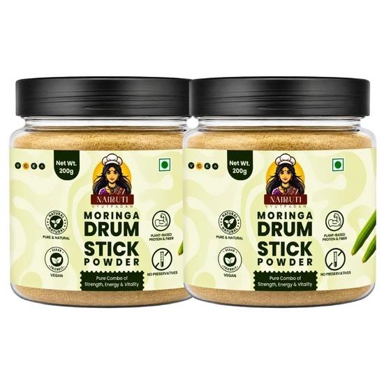 Moringa Stick Powder 200g x 2 | Winter Wellness Superfood for Immunity, Joint & Bone Support | Preservative-Free Herbal Nutrition