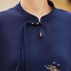 Pasiter Mid-Aged Women's New Chinese Style Embroidered Qipao Dress