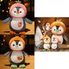 Cute Fruit Penguin Plush Toy Animal Zoo Couple Penguin Doll Baby Sleep Soothing Rag Doll 25cm 40cm 70cm 90cm