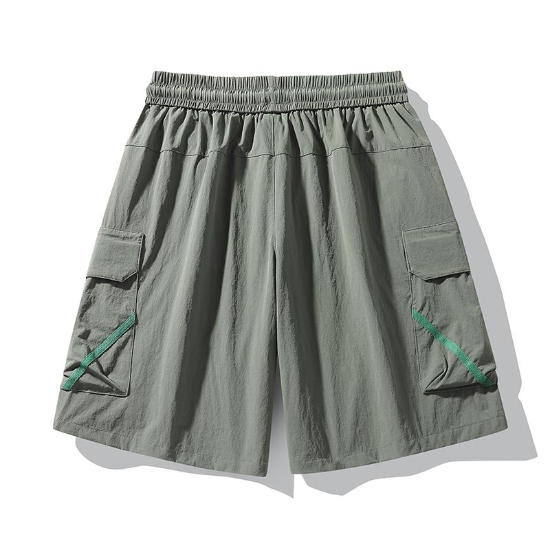 Ice Silk Cool Overalls Men's Quick-drying Sunscreen Shorts Casual Pants Men's Loose Sports Pants