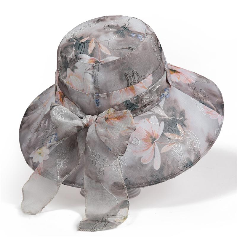 Hat Women Summer Sunshade Sunscreen Breathable Bucket Hat Women Outdoor Beach Hat