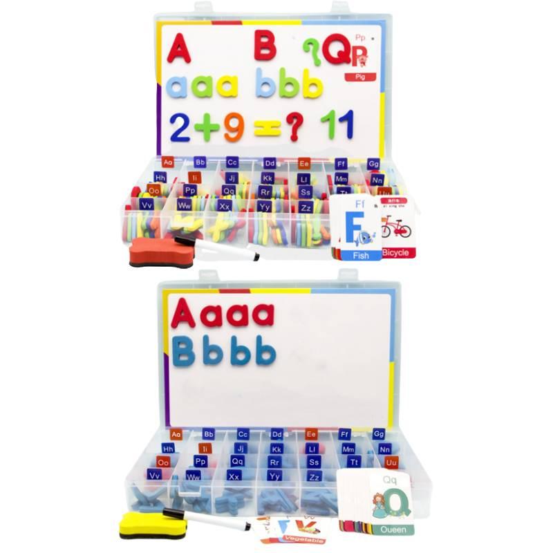 Number Letter Magnetic Set Foam Alphabet Abc Educational Toy For  Kids Children