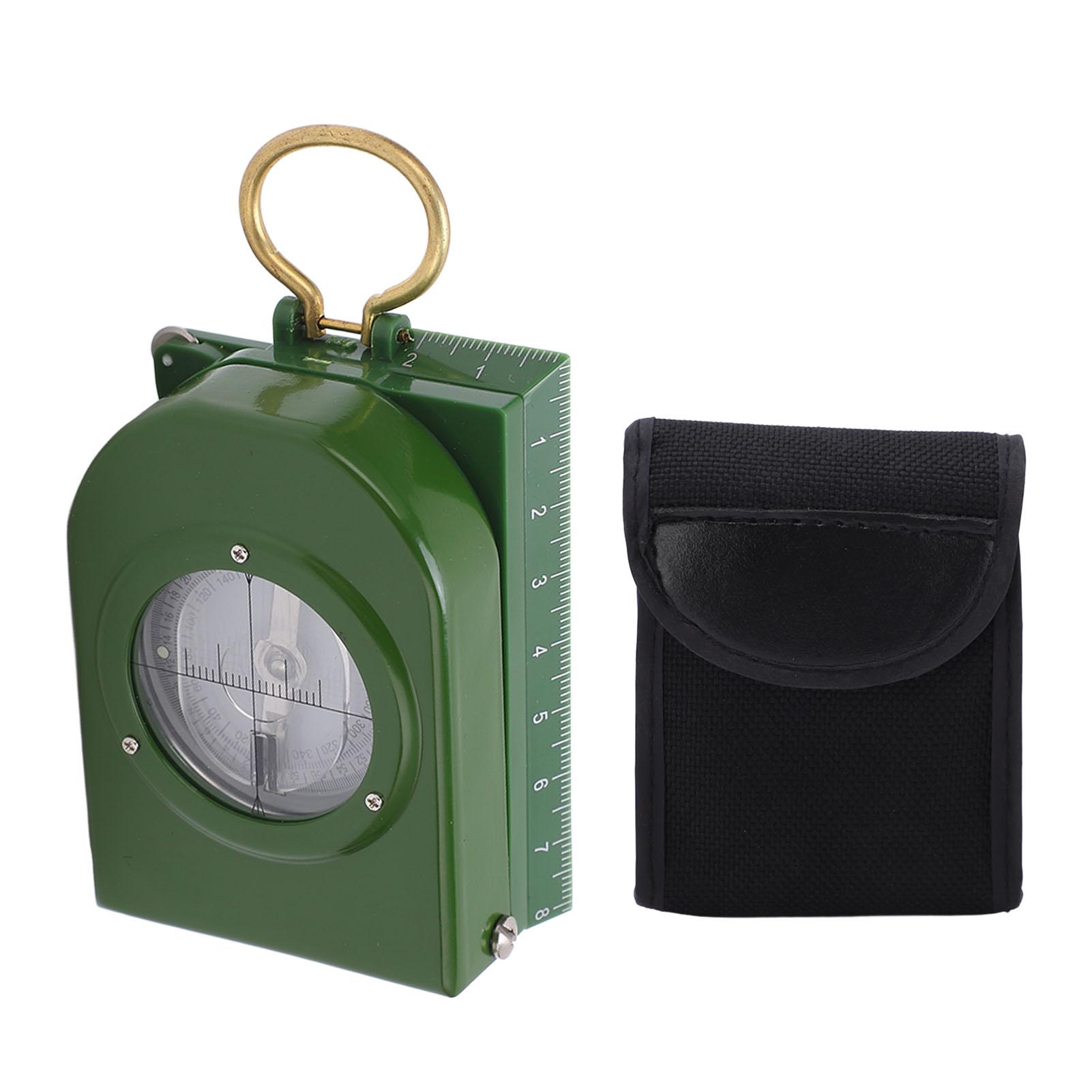 

Military Lens Compass Portable Fully Sealed Waterproof Geological Compass for Camping Hiking