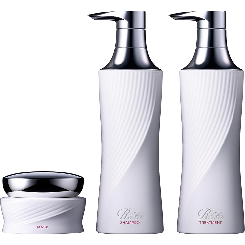 ReFa BEAUTECH Shampoo, Treatment & Mask Set 500ml, 130g - Hair Care Essentials