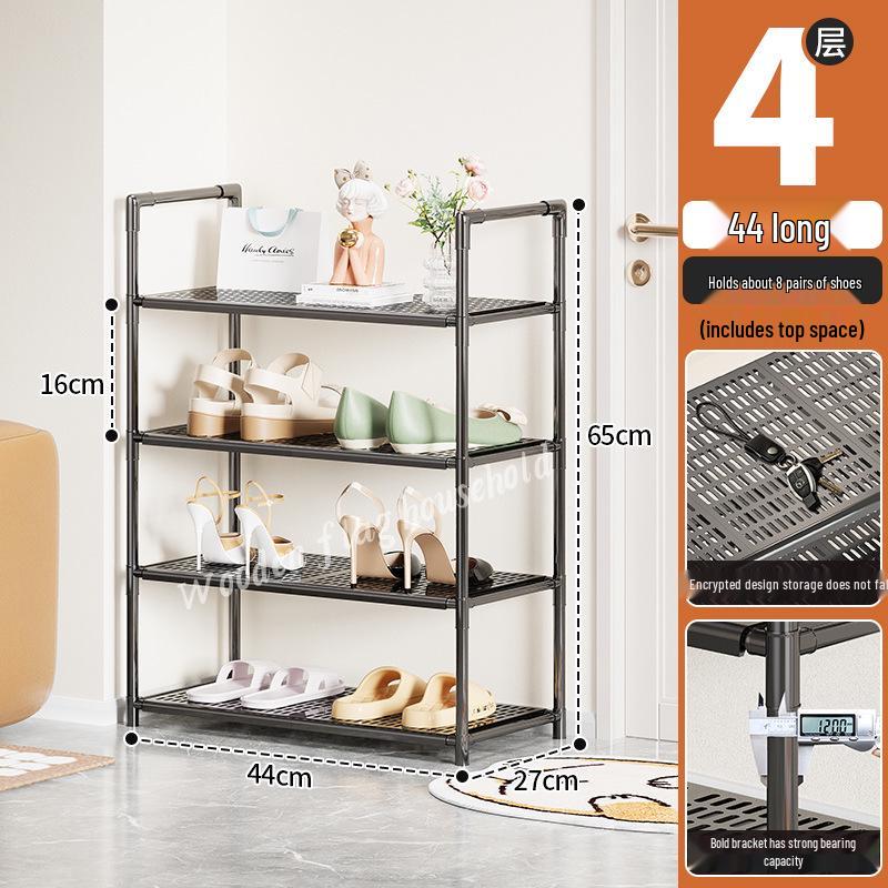 Multi-layer Space-saving Shoe Rack for Dorms and Homes