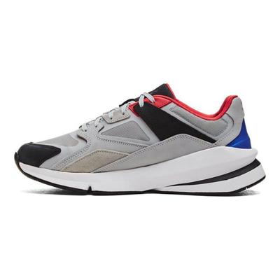 Forge 96 Stone Grey Black Unisex Sneakers 3027718-100