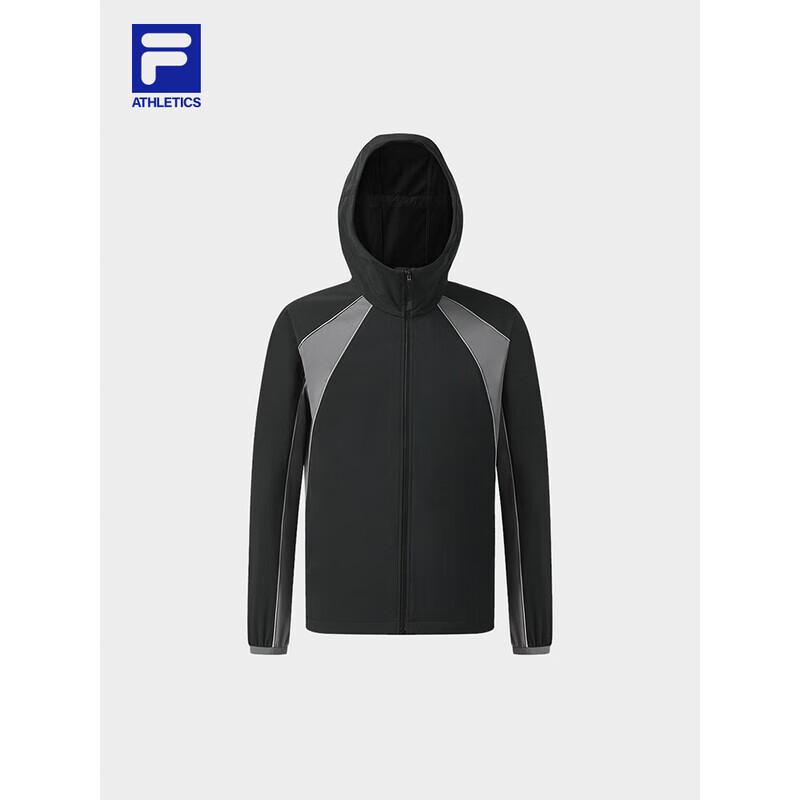 FILA Men s 2025 Winter Color-block Hooded Woven Jacket L